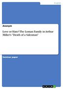 Love or Hate? The Loman Family in Arthur Miller's "Death of a Salesman" (en Inglés)
