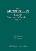 elijah, op. 70 - vocal score (en Inglés)