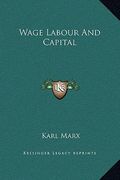 wage labour and capital (en Inglés)