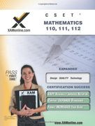 Cset Mathematics 110, 111, 112 Teacher Certification Test Prep Study Guide (Xam Cset) (en Inglés)