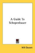 a guide to schopenhauer (en Inglés)