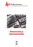 Democracia y Representación. Actuel Marx n° 23