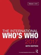 The International Who's Who 2017 (en Inglés)