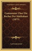 Commentar Uber Die Bucher Der Makkabaer (1875) (en Alemán)