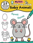 My First Learn-To-Draw: Baby Animals: (25 Wipe Clean Activities + dry Erase Marker)