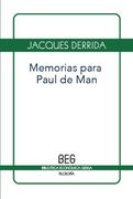 Memorias Para Paul de man