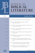 Journal of Biblical Literature 144. 3 (2025)
