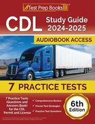 CDL Study Guide 2024-2025: 7 Practice Tests (Questions and Answers Book) for the CDL Permit and License [6th Edition]