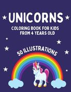 UNICORN Coloring Book For Kids: 50 illustrations - Great gift idea for Kids - Large format (Millenium Art Edition) - COM (en Italiano)