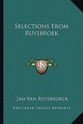 selections from ruysbroek