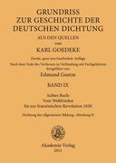 Achtes Buch: Vom Weltfrieden bis zur Französischen Revolution 1830 (en Alemán)