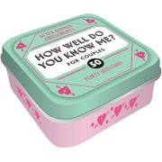 Chronicle Books After Dinner Amusements: How Well do you Know me? - 50 Flirty Questions