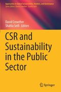 Csr and Sustainability in the Public Sector (Approaches to Global Sustainability, Markets, and Governance) 