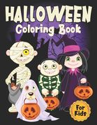 Halloween Coloring Book For Kids: Spooky Fun & Cute Halloween Coloring Book for Kids Ages 2-4, 4-8 (en Inglés)