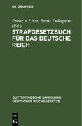 Strafgesetzbuch für das Deutsche Reich (en Alemán)