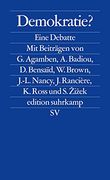 Demokratie? Eine Debatte (Edition Suhrkamp) (en Alemán)