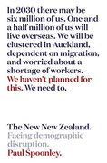 The new new Zealand: Facing Demographic Disruption (en Inglés)