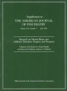 research on mental illness and addictive disorders: progress and prospects