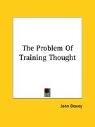 the problem of training thought (en Inglés)