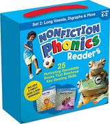 Nonfiction Phonics Readers set 2: Long Vowels, Digraphs & More (Single-Copy Set): 25 Motivating Decodable Books That Reinforce key Reading Skills (en Inglés)