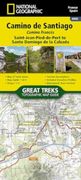 Camino de Santiago 1 of 4 map [Saint-Jean-Pied-De-Port to Santo Domingo de la Calzada] (National Geographic Trails Illustrated Map, 4002) (en Inglés)