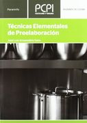 Técnicas Elementales de Preelaboración