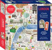 London: A Puzzle for Curious Wanderers: 1000-Piece Puzzle with 20 Shaped Pieces, from Sunday Times Bestselling Author Jack Chesher @Livinglondonhistor (en Inglés)