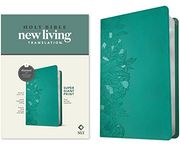 Nlt Super Giant Print Bible, Filament Enabled Edition (Red l: Nlt Super Giant Print Bible, Filament Enabled Edition red Letter, Leatherlike, Peony Rich Teal 