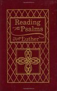 reading the psalms with luther (en Inglés)