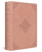 ESV Study Bible (Trutone, Blush Rose, Fleur-De-Lis Design) (en Inglés)