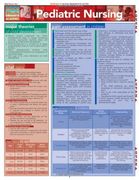 pediatric nursing laminated reference guide