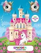 Unicorn Coloring Book for Kid Ages 4-8: Coloring pages and for kids aged 4 and 8, Kids to learn