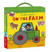 I can Learn on the Farm: First Words, Colors, Numbers and Shapes, Opposites (en Inglés)
