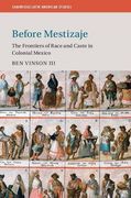 Before Mestizaje (en Inglés)