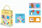 Las Formas: Libro de 10 páginas + puzzle