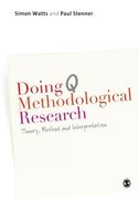 doing q methodological research: theory, method and interpretation (en Inglés)