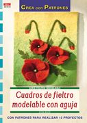 Crea con Patrones Cuadros de Fieltro Modelable con Aguja