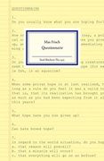 Questionnaire (Insel-Bücherei) (en Inglés)