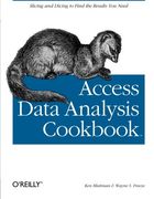 Access Data Analysis Cookbook (en Inglés)