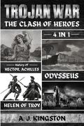 Trojan War: 4 In 1 History Of Hector, Achilles, Odysseus & Helen Of Troy (en Inglés)