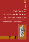 del derecho de la hacienda publica al derecho. vol 5