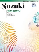 Suzuki Cello School, Vol 4: Cello Part (Book & CD)