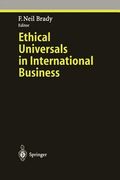 ethical universals in international business (en Inglés)