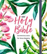 NIV Bible for Journalling and Verse-Mapping: Floral