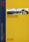 Aldi Joana, Joana (Bilbao Bizkaia Kutxa Literatura Sariak) (en Euskera)
