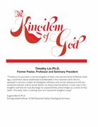 The Kingom of God: What it means to the life of the believer (en Inglés)