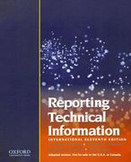 Reporting Technical Information, International 11Th Edition (en Inglés)