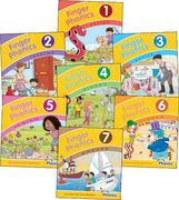 Finger Phonics Books 1-7: In Precursive Letters (British English Edition) 