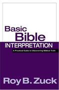 basic bible interpretation (en Inglés)