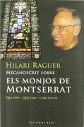 mecanoscrit sobre els monjos de montserrat